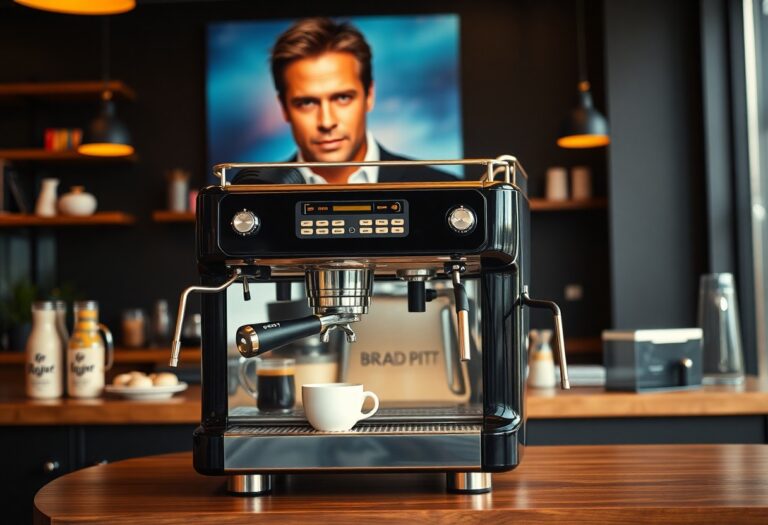 What Coffee Machine Does Brad Pitt Advertise – Celebrity Marketing